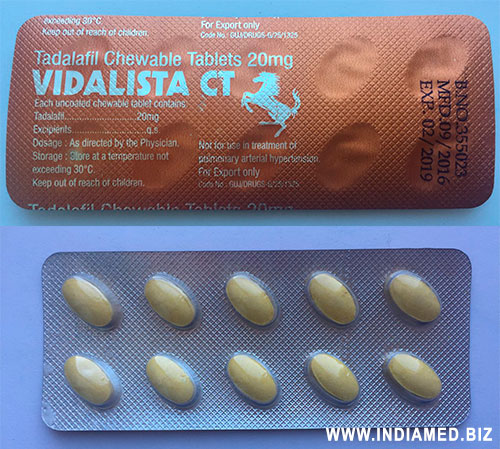   Tadalista CT 20  T Tadalafil Tablets 20mg